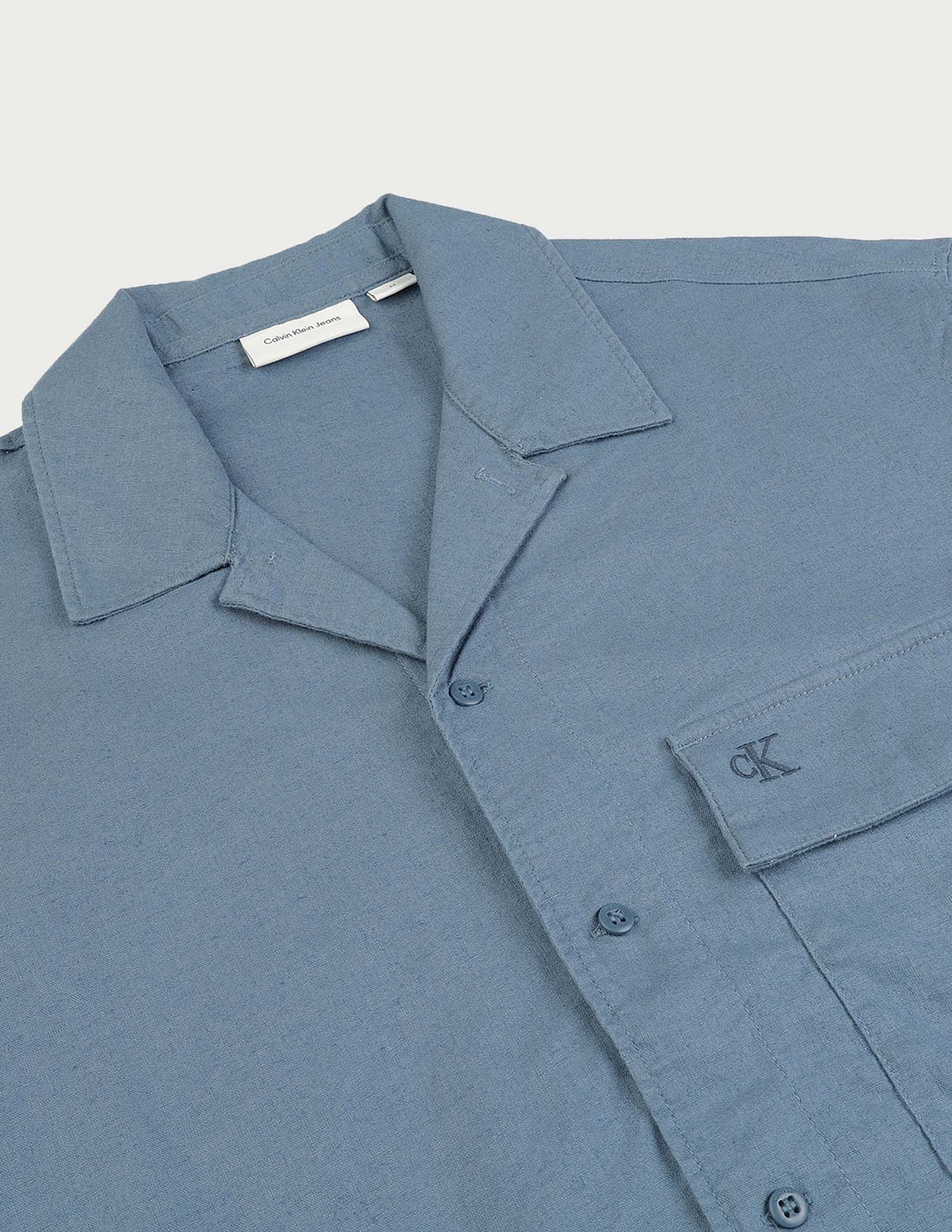 Calvin Klein Relaxed Fit Linen Shirt