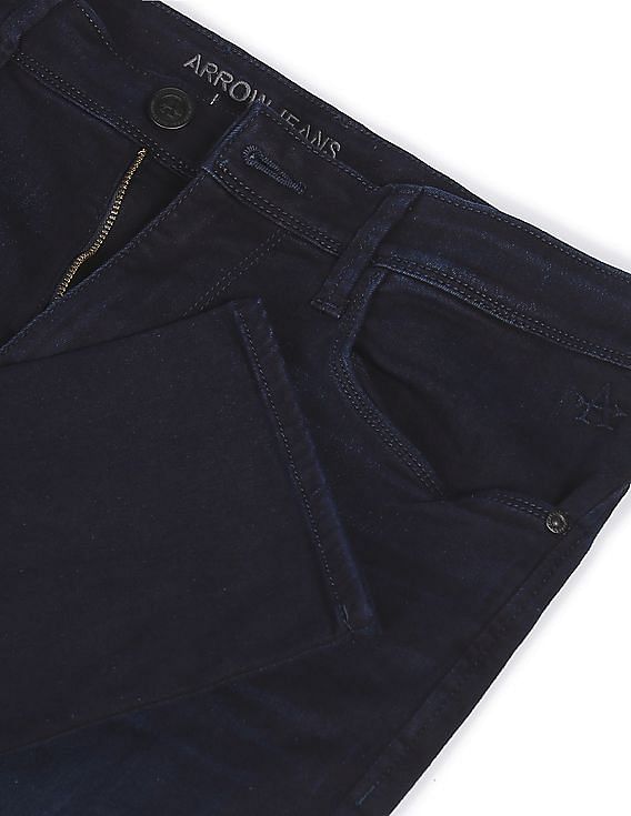 Buy Arrow Men Khaki Jameson Slim Fit Clean Look Jeans  NNNOWcom