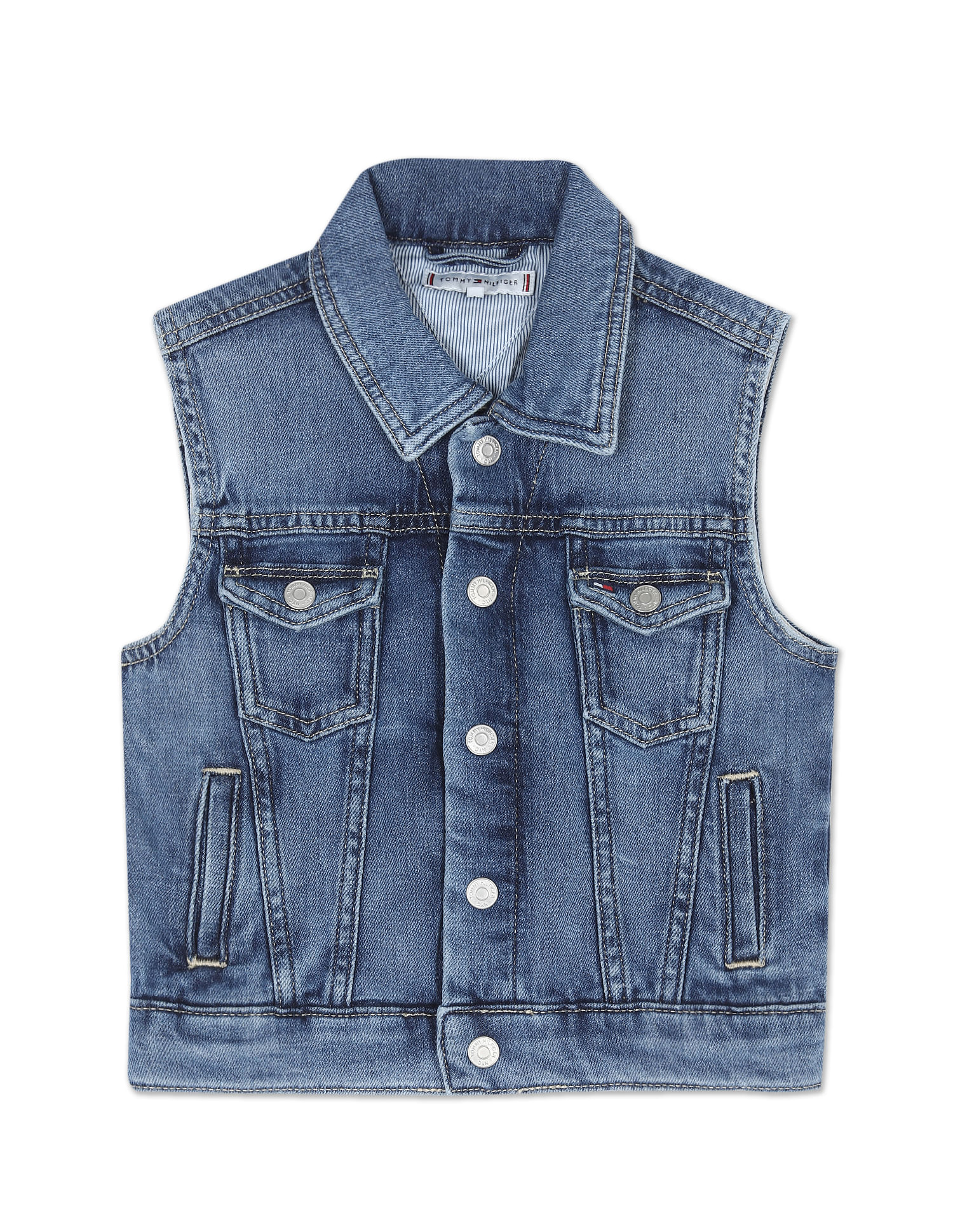 American Eagle Outfitters AE Sleeveless Denim Blue Jean Vest Sleeveless  Jacket | eBay