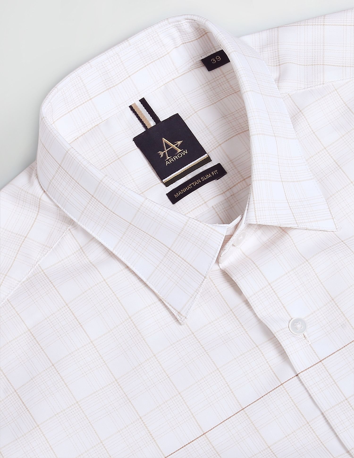 Arrow Newyork Tartan Check Cotton Shirt