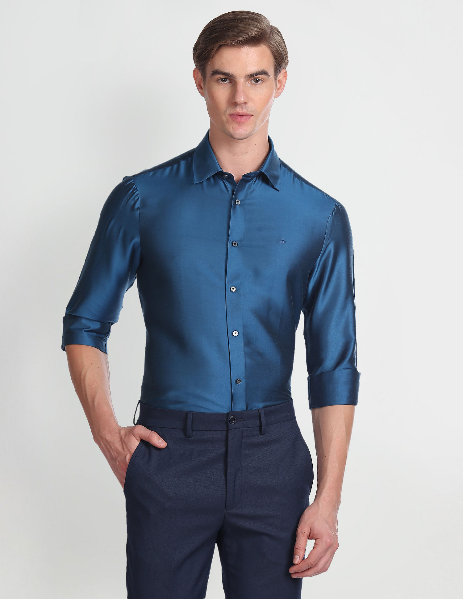 Arrow Solid Dobby Shirt