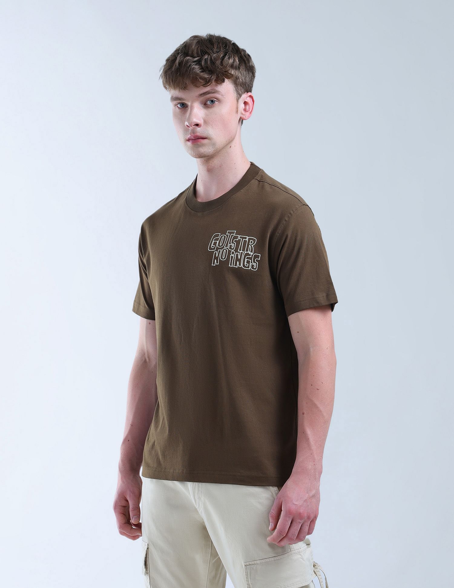 Flying Machine Color Of Home Glow In Dark T-Shirt
