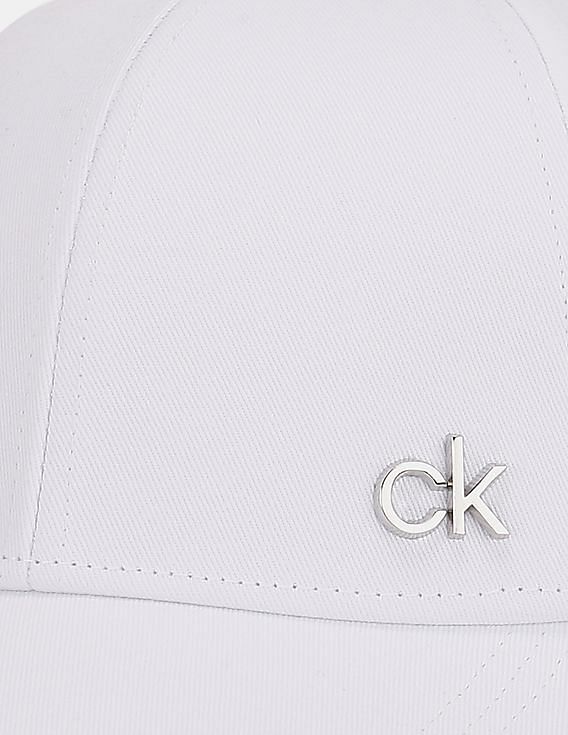 Calvin klein cap white best sale