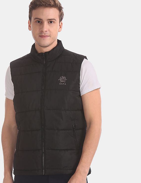 us polo assn half sleeve jacket