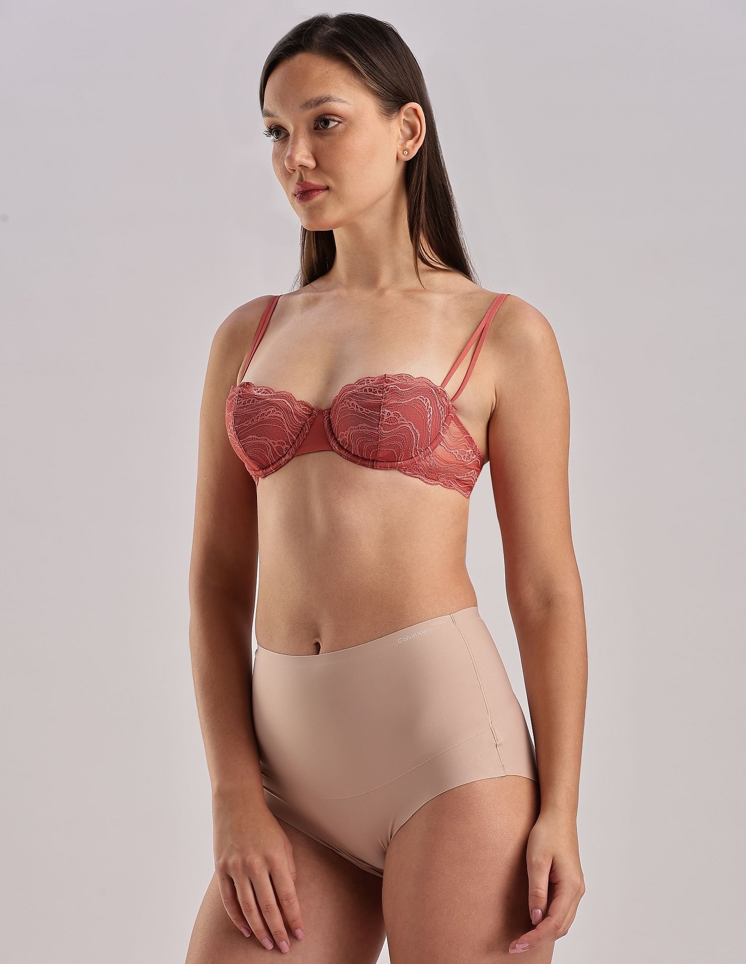 Calvin Klein Underwear Solid High Rise Seamless Panty