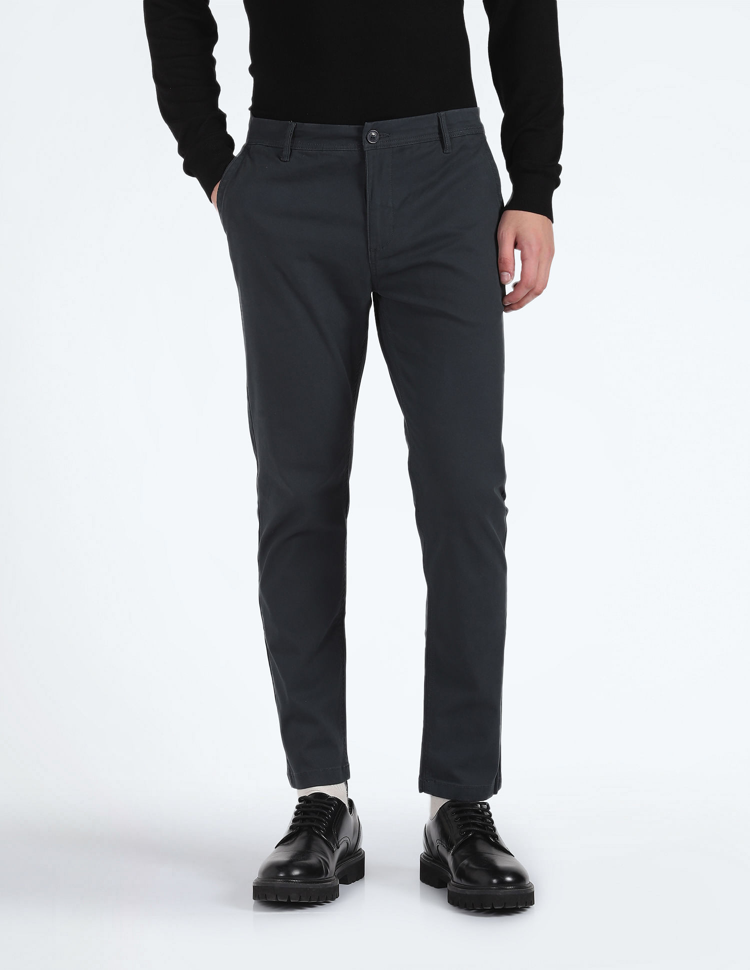 Flying Machine Slash Slim Tapered Fit Trousers