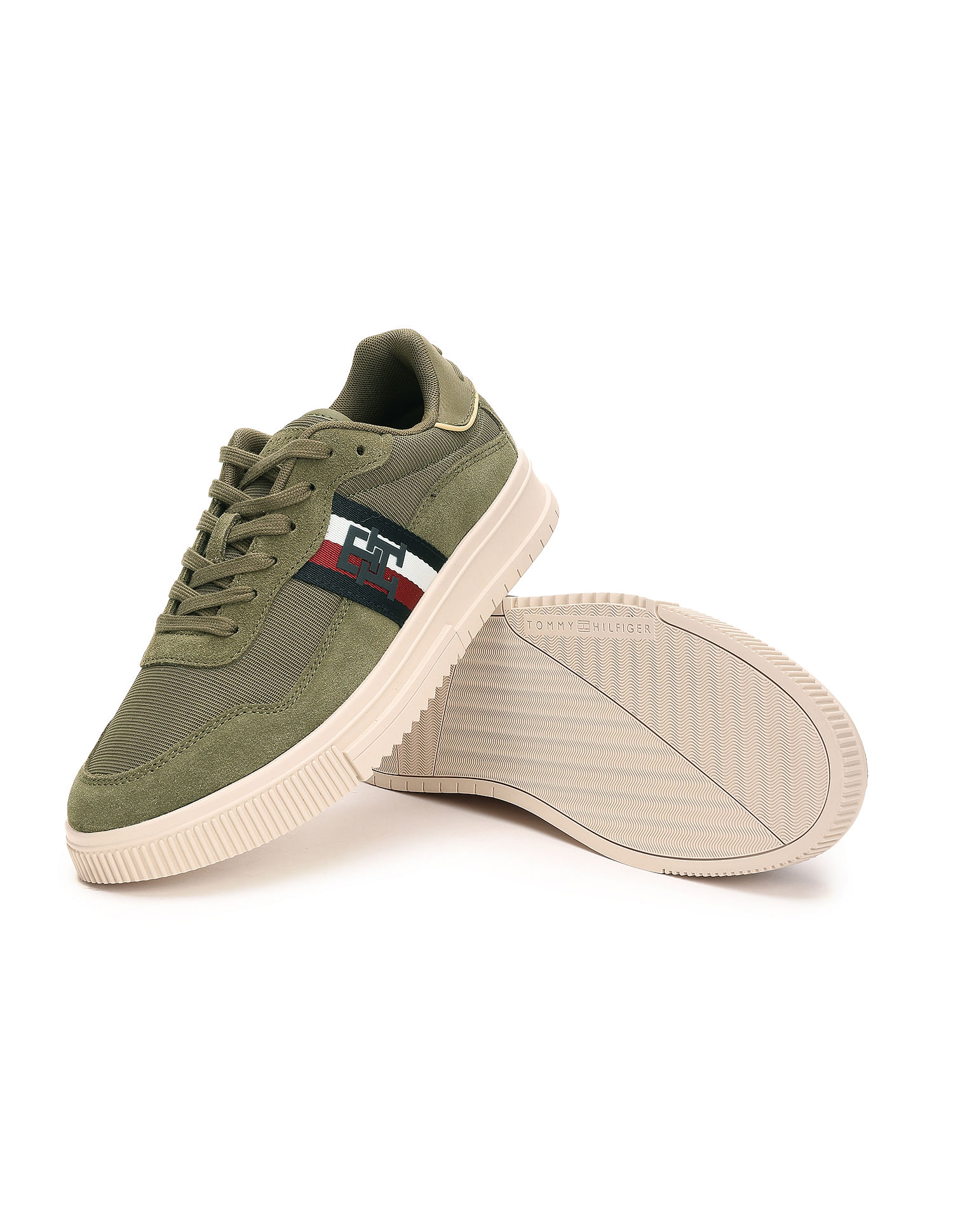 Buy Tommy Hilfiger Men Super Cup Suede Sneakers - NNNOW.com