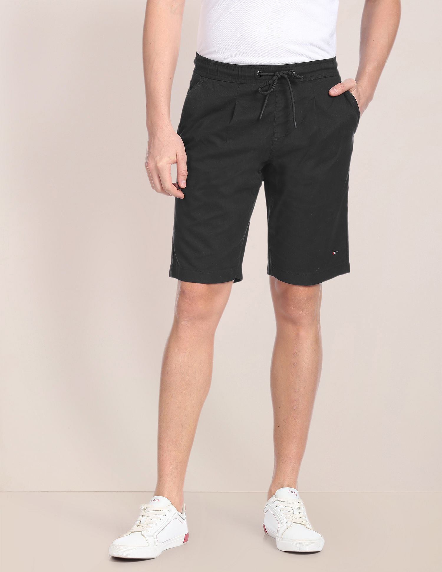 U.S. Polo Assn. Elasticised Waist Twill Shorts