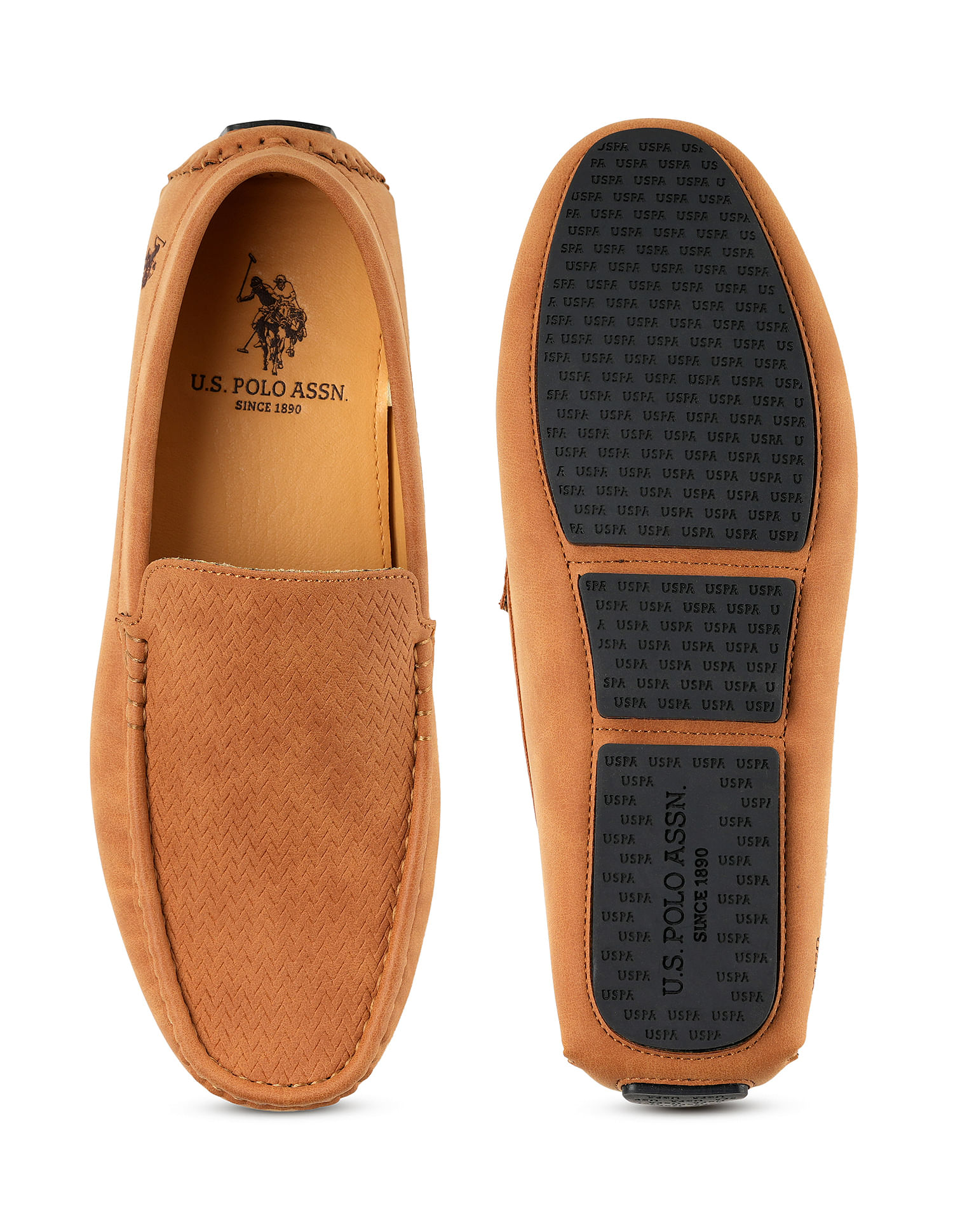 U.S. Polo Assn. Men Textured Colin 2.0 Loafers