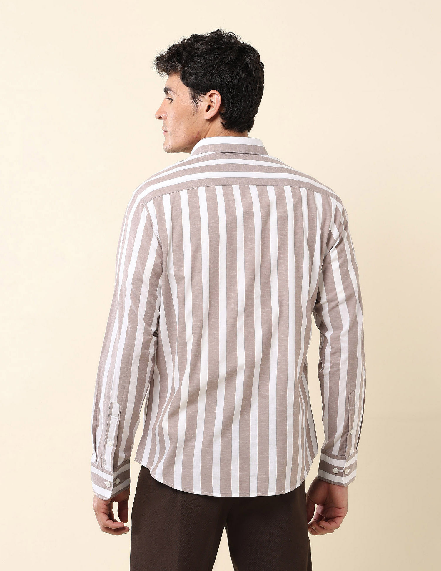 U.S. Polo Assn. Vertical Striped Pure Cotton Shirt