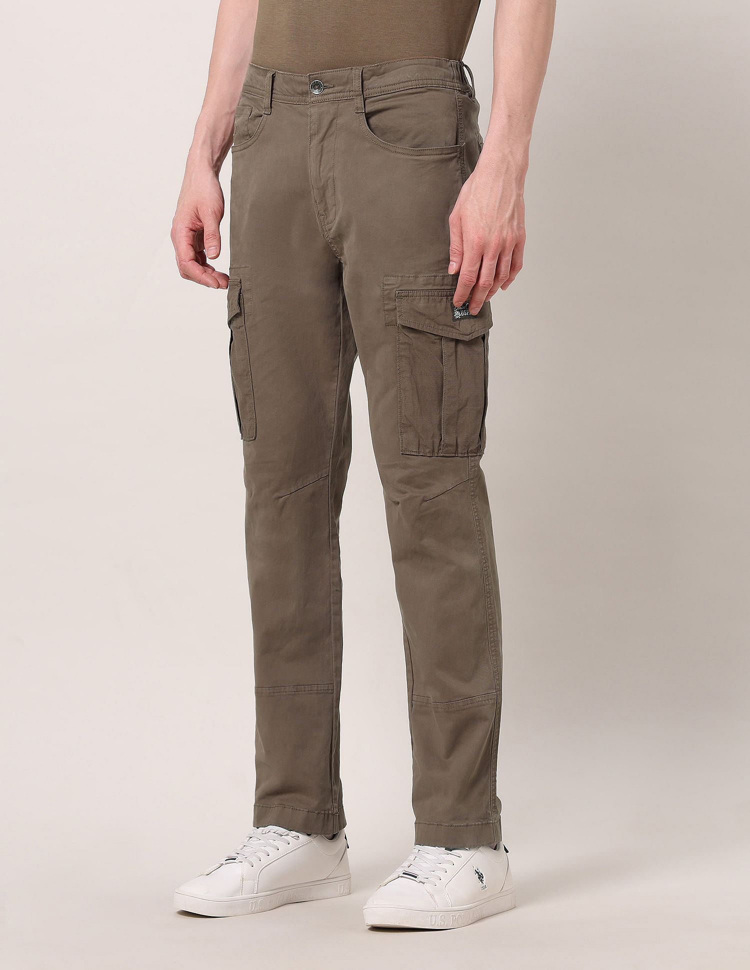 U.S. Polo Assn. Denim Co. Straight Fit Cargo Trousers