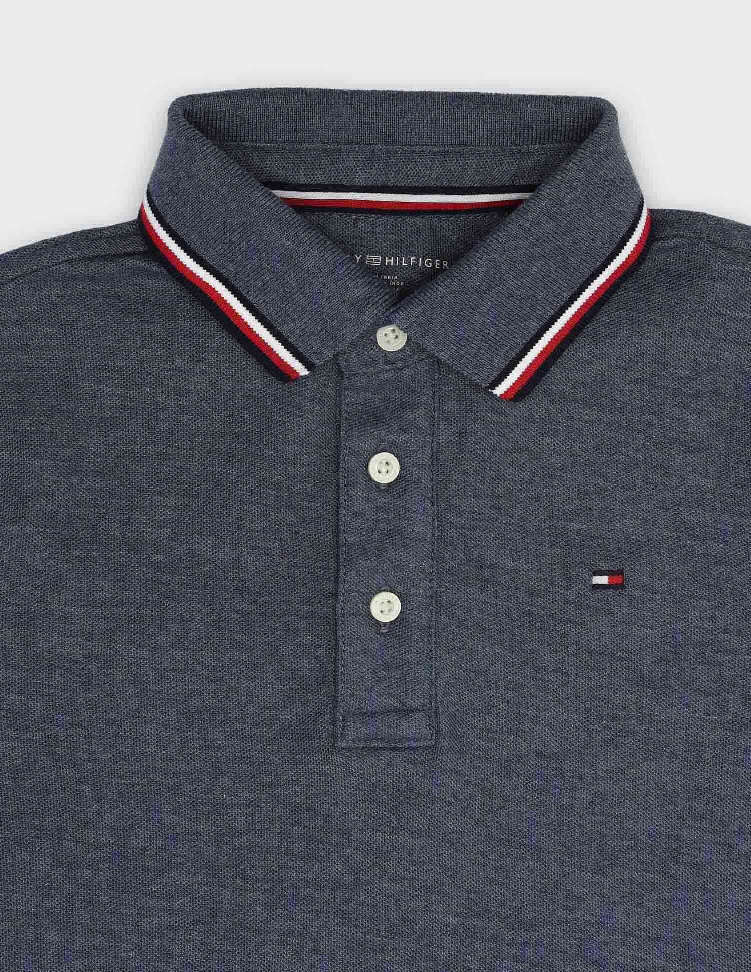 Tommy Hilfiger Kids Boys Solid Regular-Fit Cotton Polo Shirt