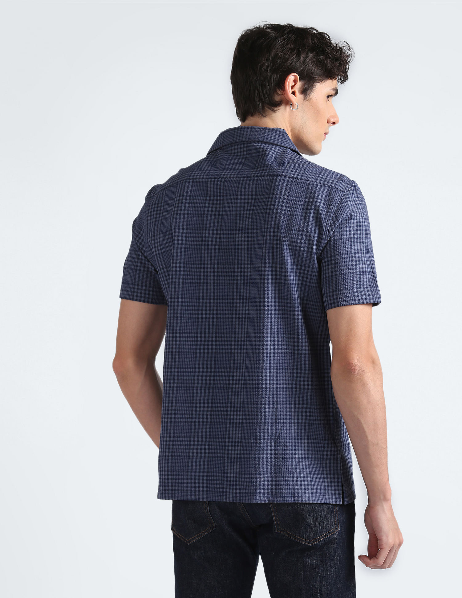 Flying Machine Tartan Check Cotton Shirt
