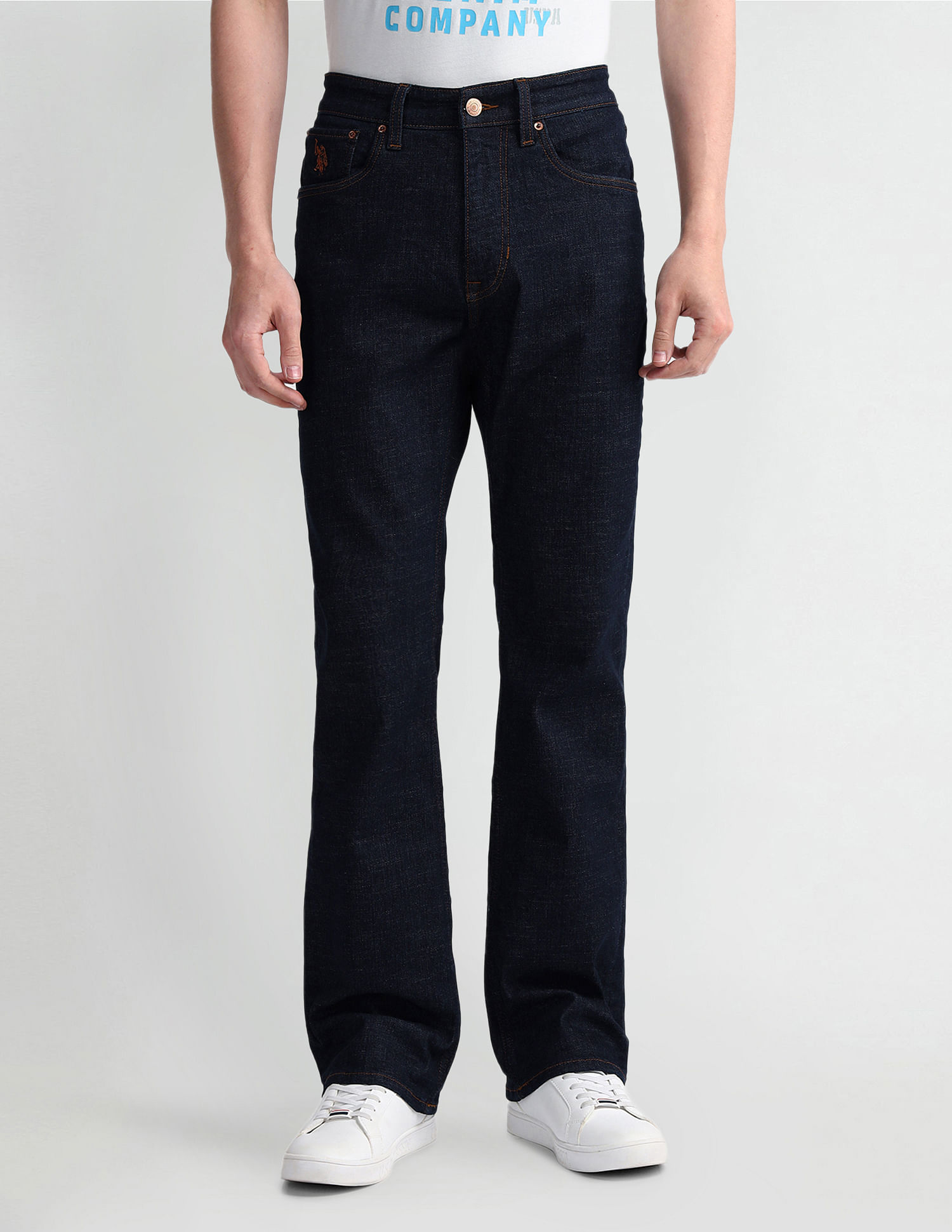 U.S. Polo Assn. Denim Co. Connor Bootcut Fit Blue Jeans