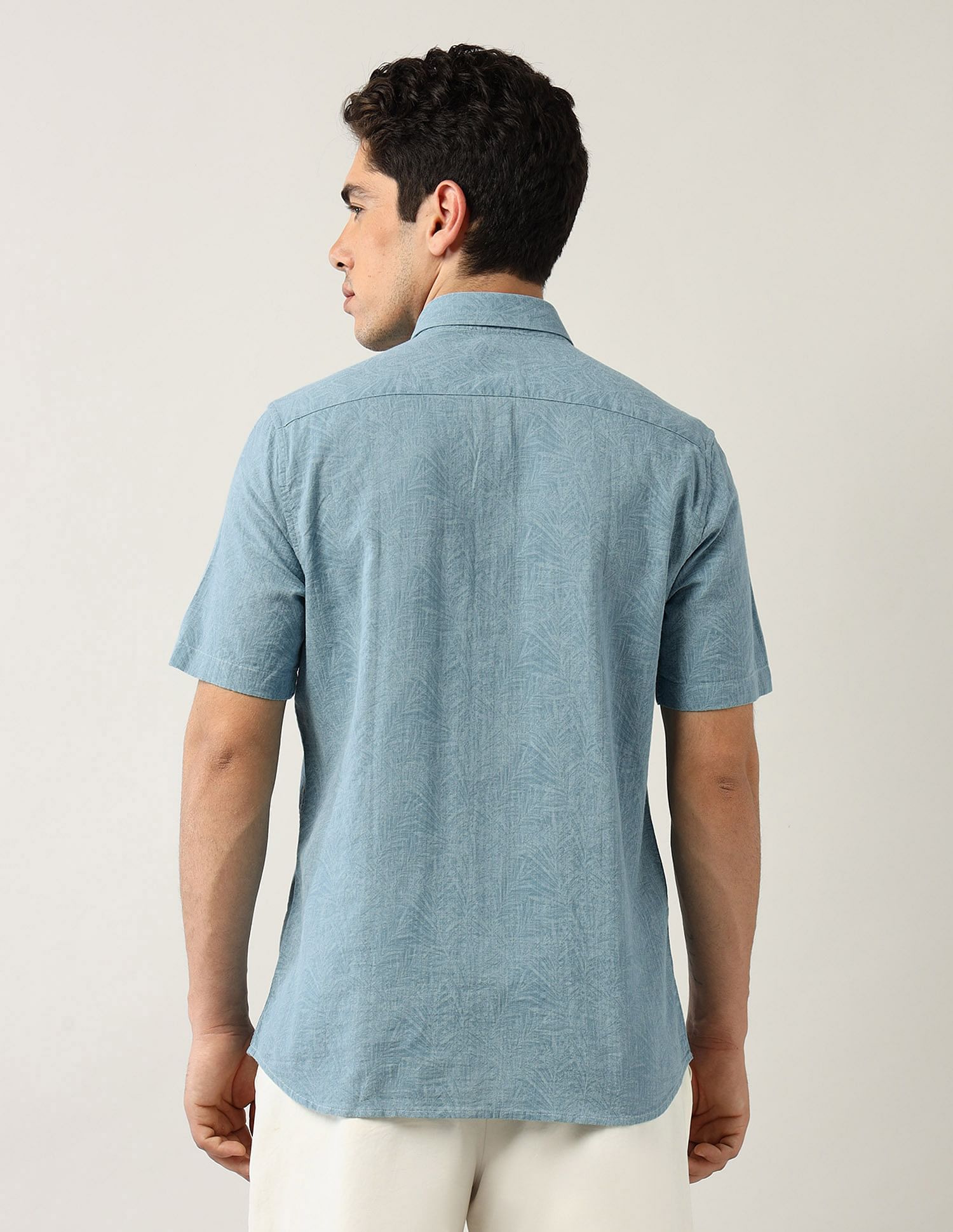 Arrow Sport Abstract Printed Regular Fit Shirt