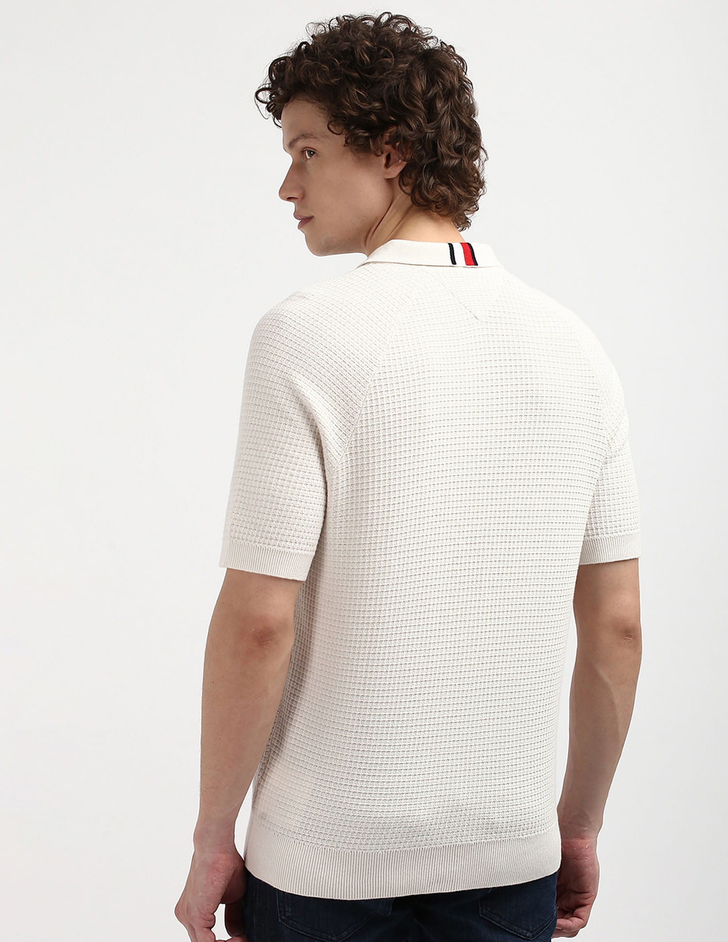 Tommy Hilfiger Spring Grid Short Sleeve Polo Shirt