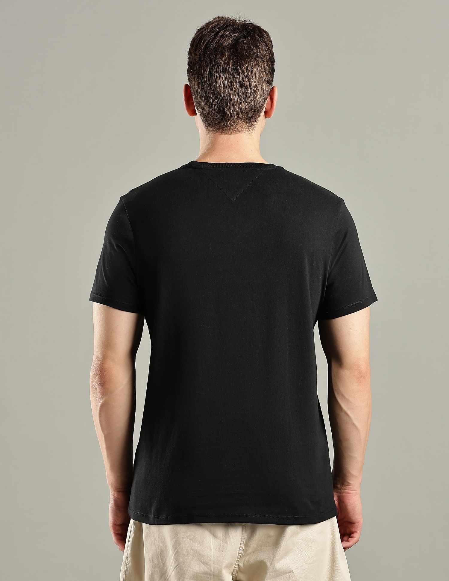 Tommy Hilfiger Logo Regular-Fit Cotton T-Shirt