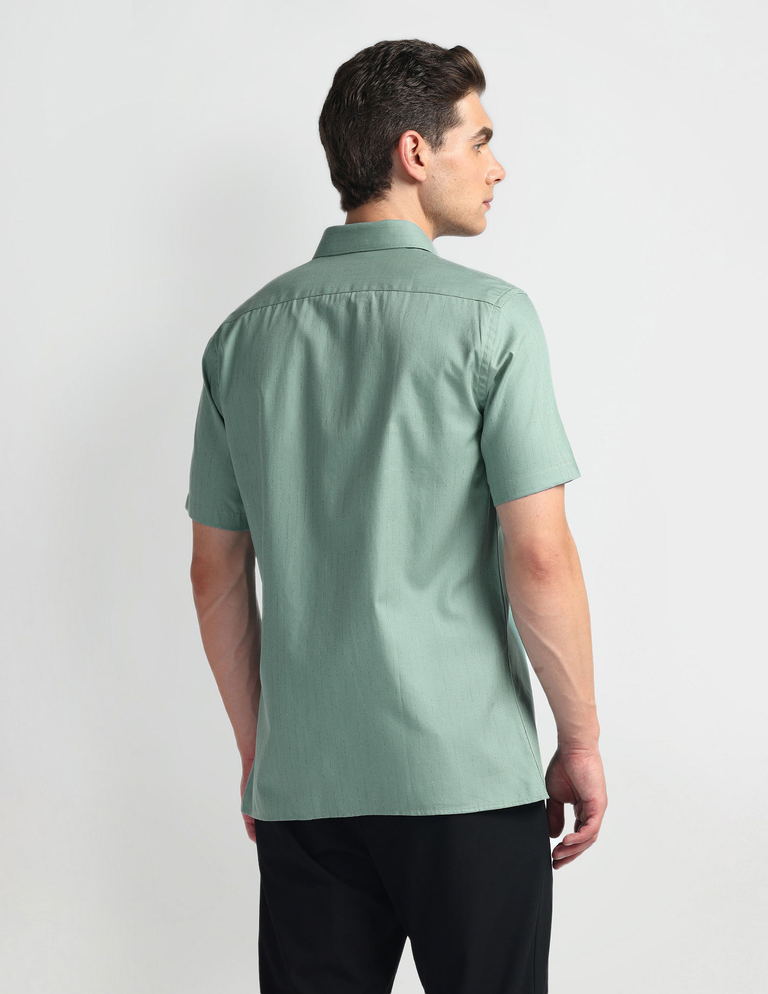 Arrow Vertical Stripe Twill Shirt