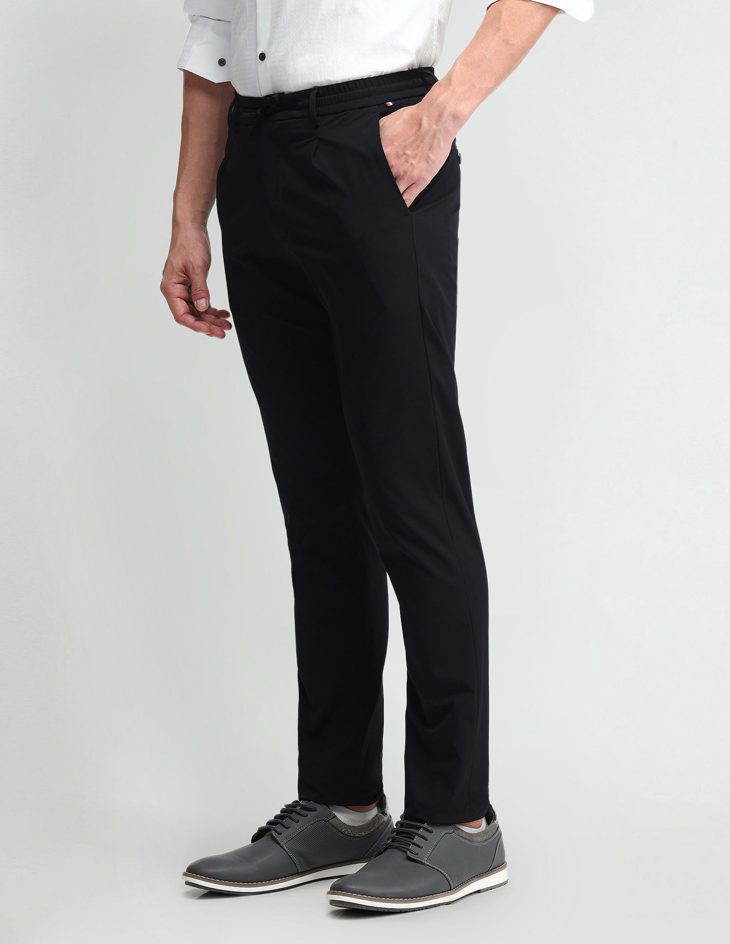 Arrow Newyork Mid Rise Slim Fit Trousers