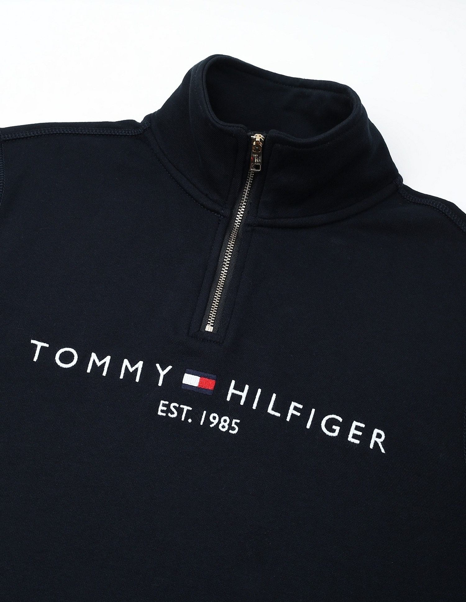 Tommy Hilfiger Regular-Fit Cotton High-Neck Sweatshirt