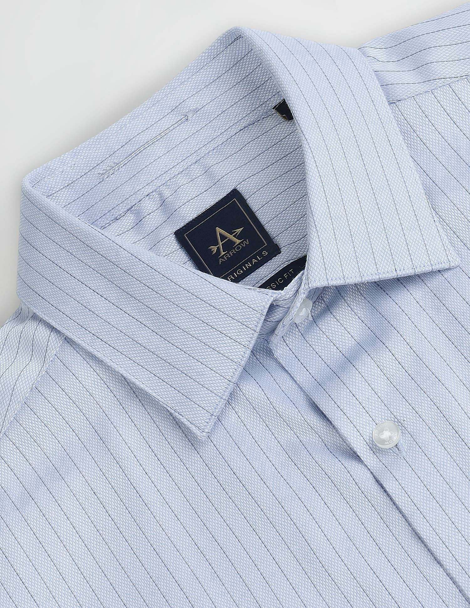 Arrow Vertical Stripe Pure Cotton Shirt