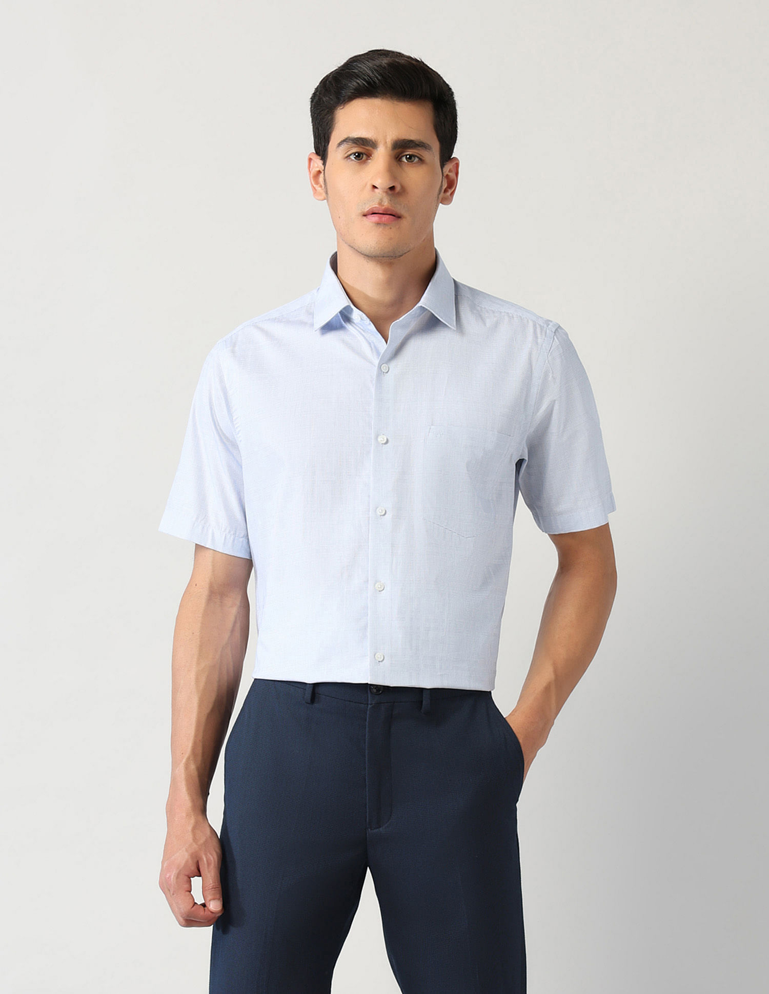 Arrow Liberty Classic Fit Textured Shirt