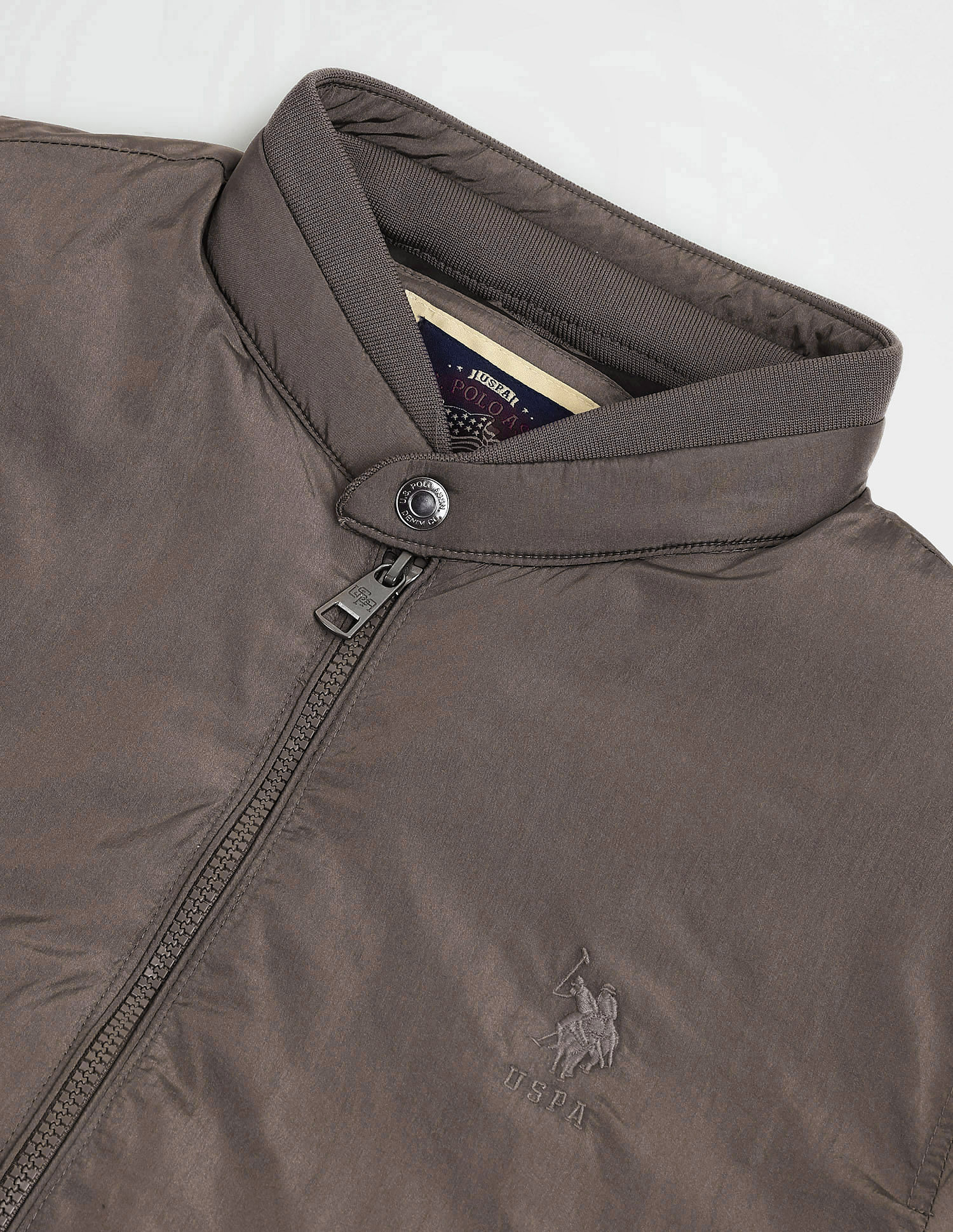 U.S. Polo Assn. Denim Co. Regular Fit Solid Casual Jacket