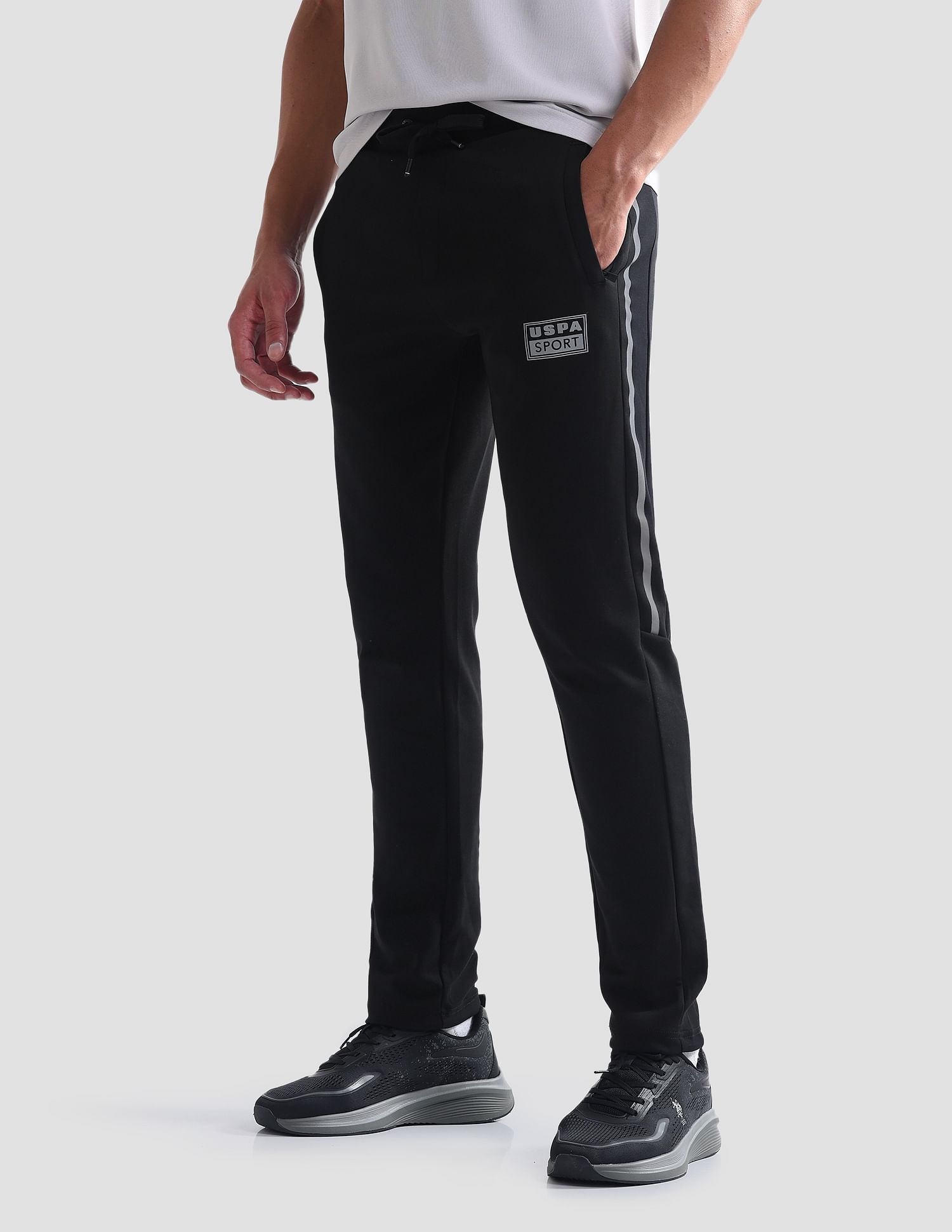 USPA Active Appliqued Logo Active Track Pants