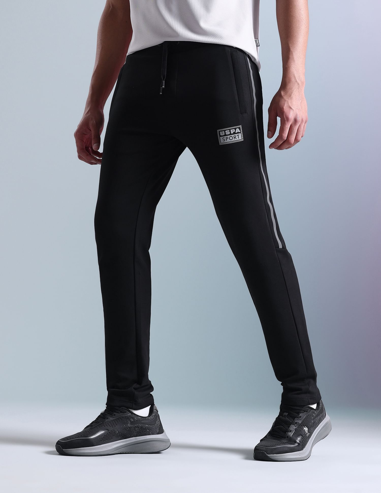 USPA Active Appliqued Logo Active Track Pants