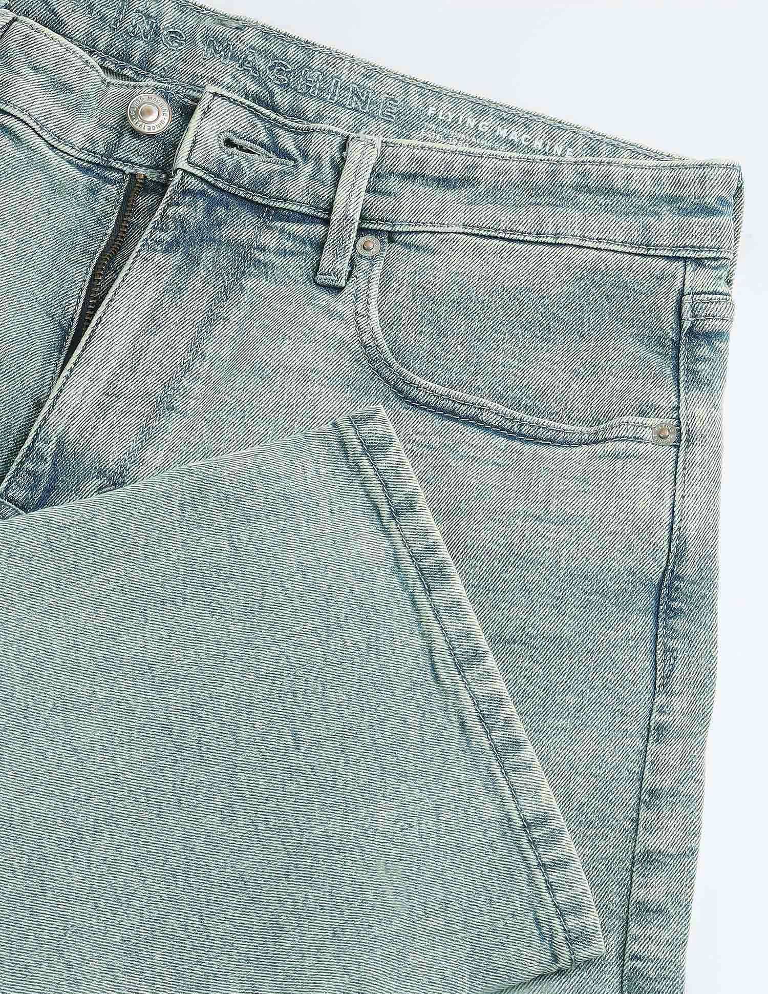 Flying Machine Cobain 90'S Loose Fit Mid Rise Jeans