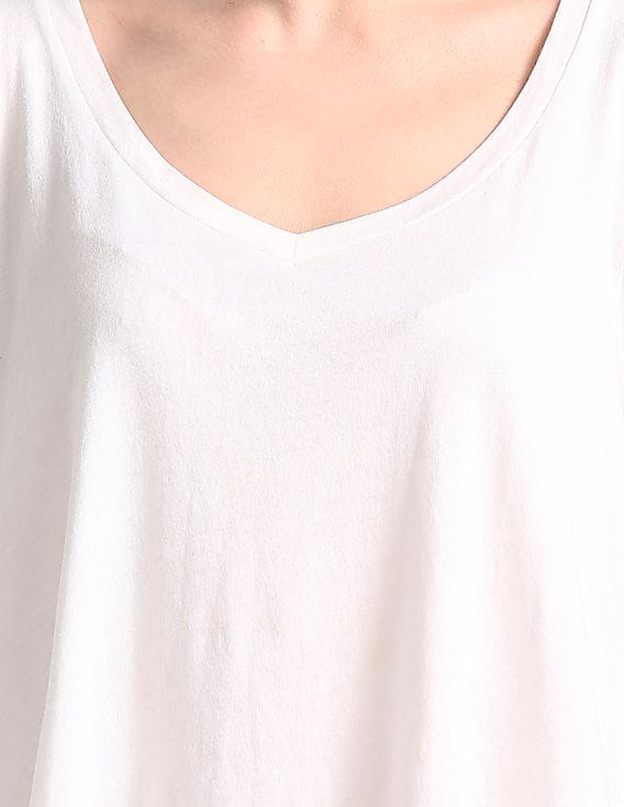 Buy GAP Women White A-Line Tank - NNNOW.com