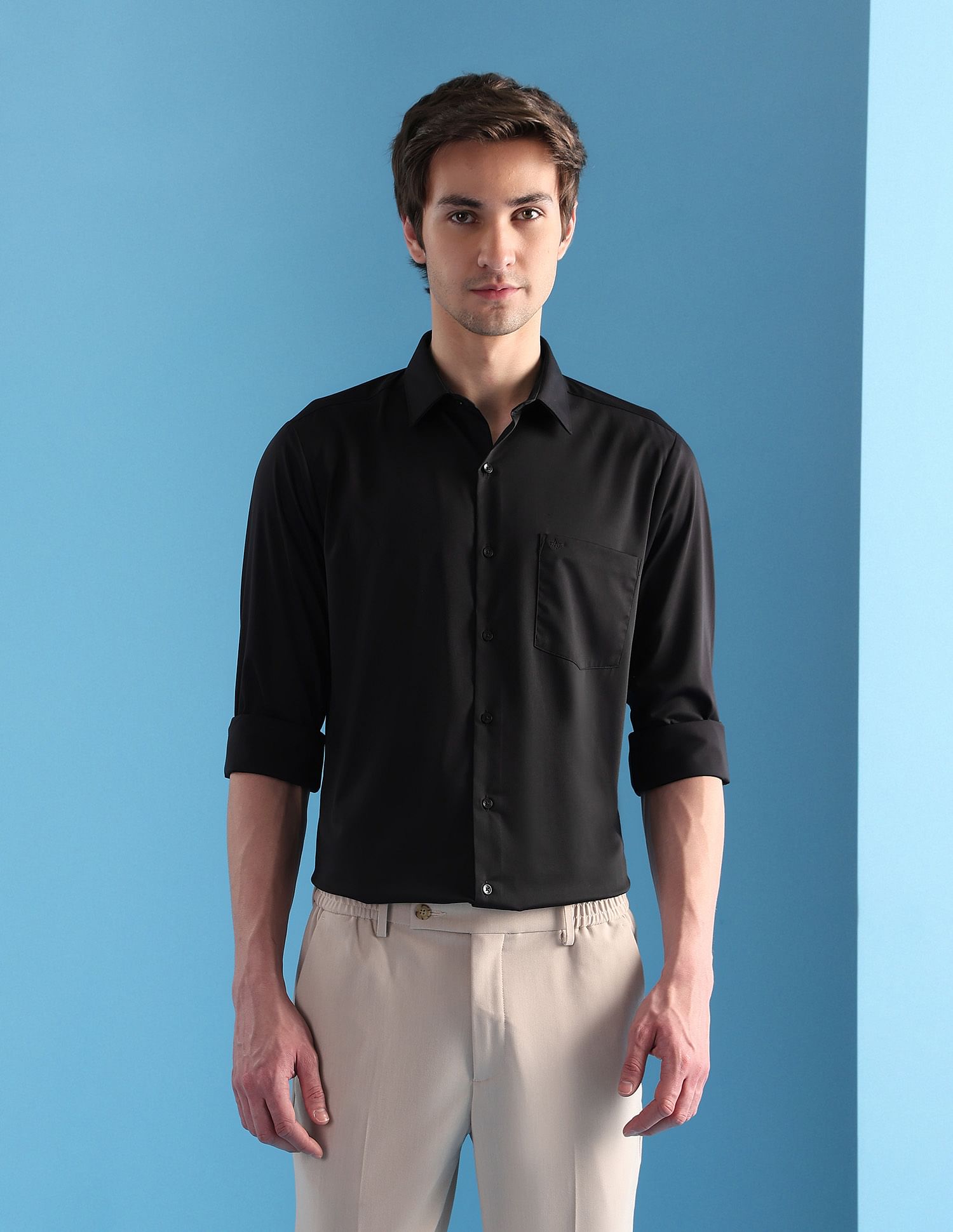 Arrow Solid Liberty Classic Fit Velocity Shirt