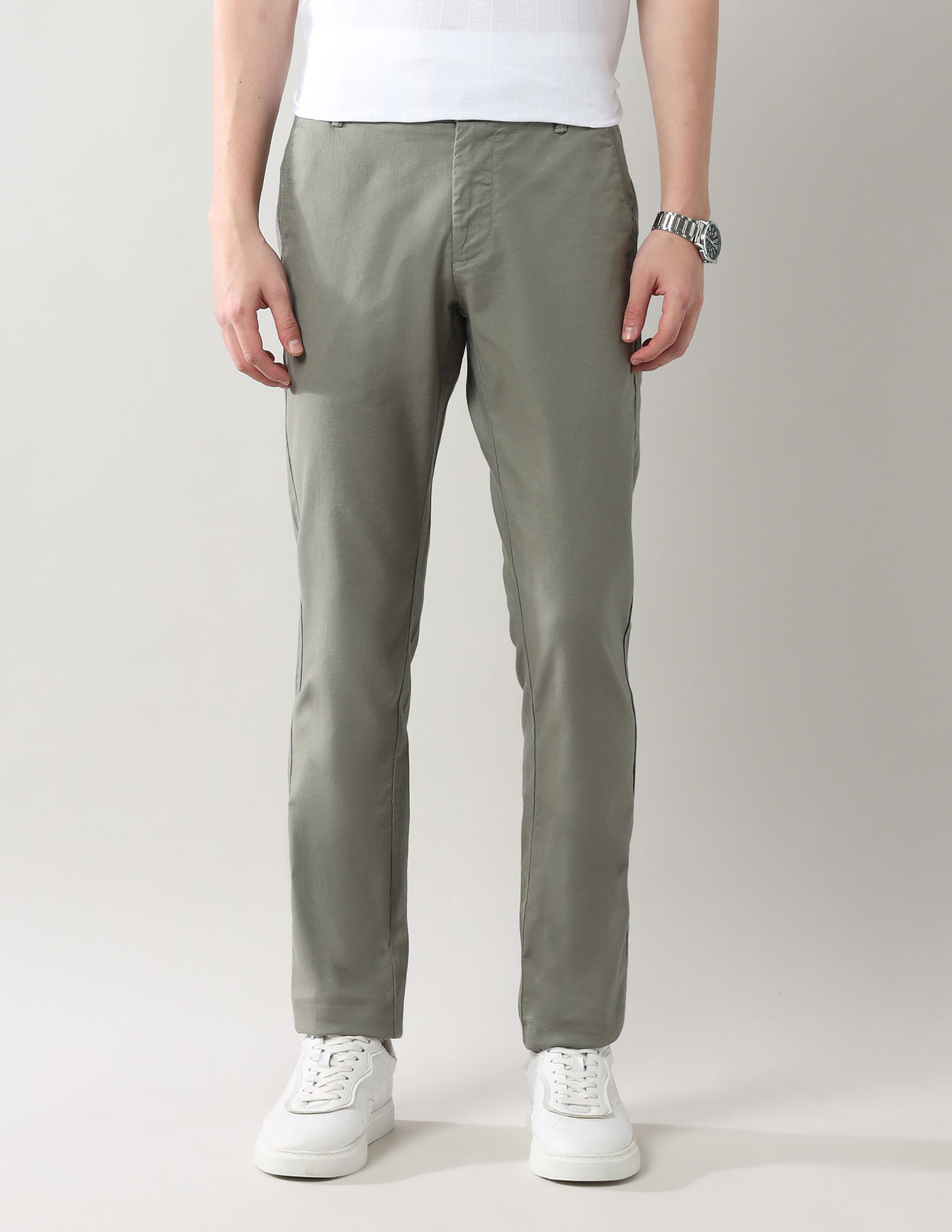 Arrow Sport Slim Fit Night Is Young Trousers