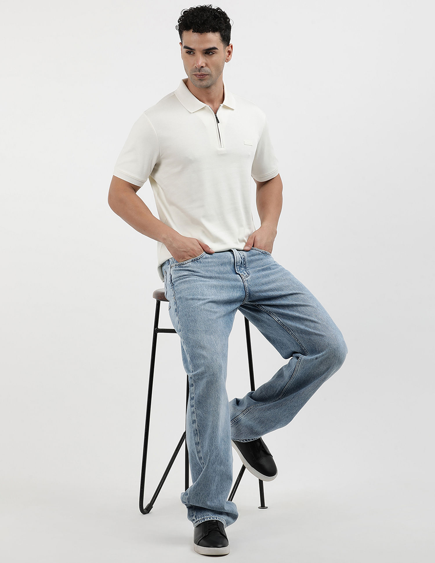 Calvin Klein Jeans Regular Fit Soild Polo Shirt