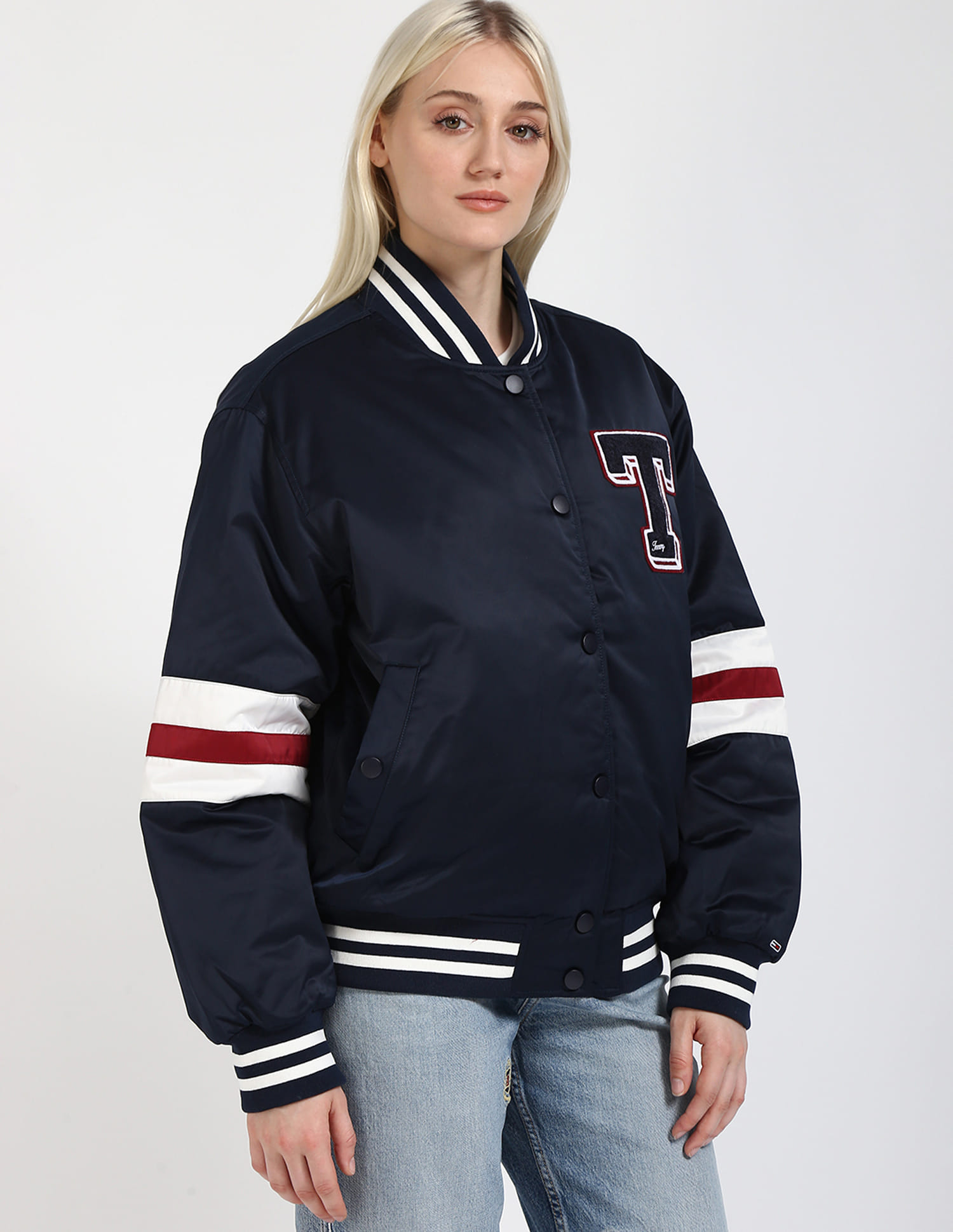 Buy Tommy Hilfiger Blue Women's Jacket for Casual Chic