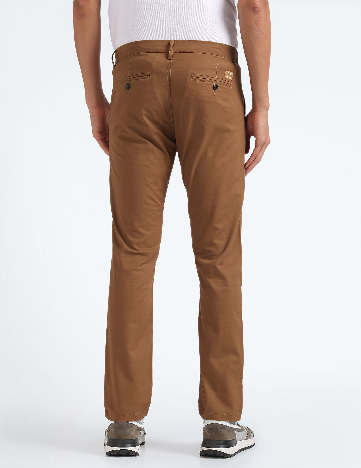 Flying Machine Solid Twill Chinos