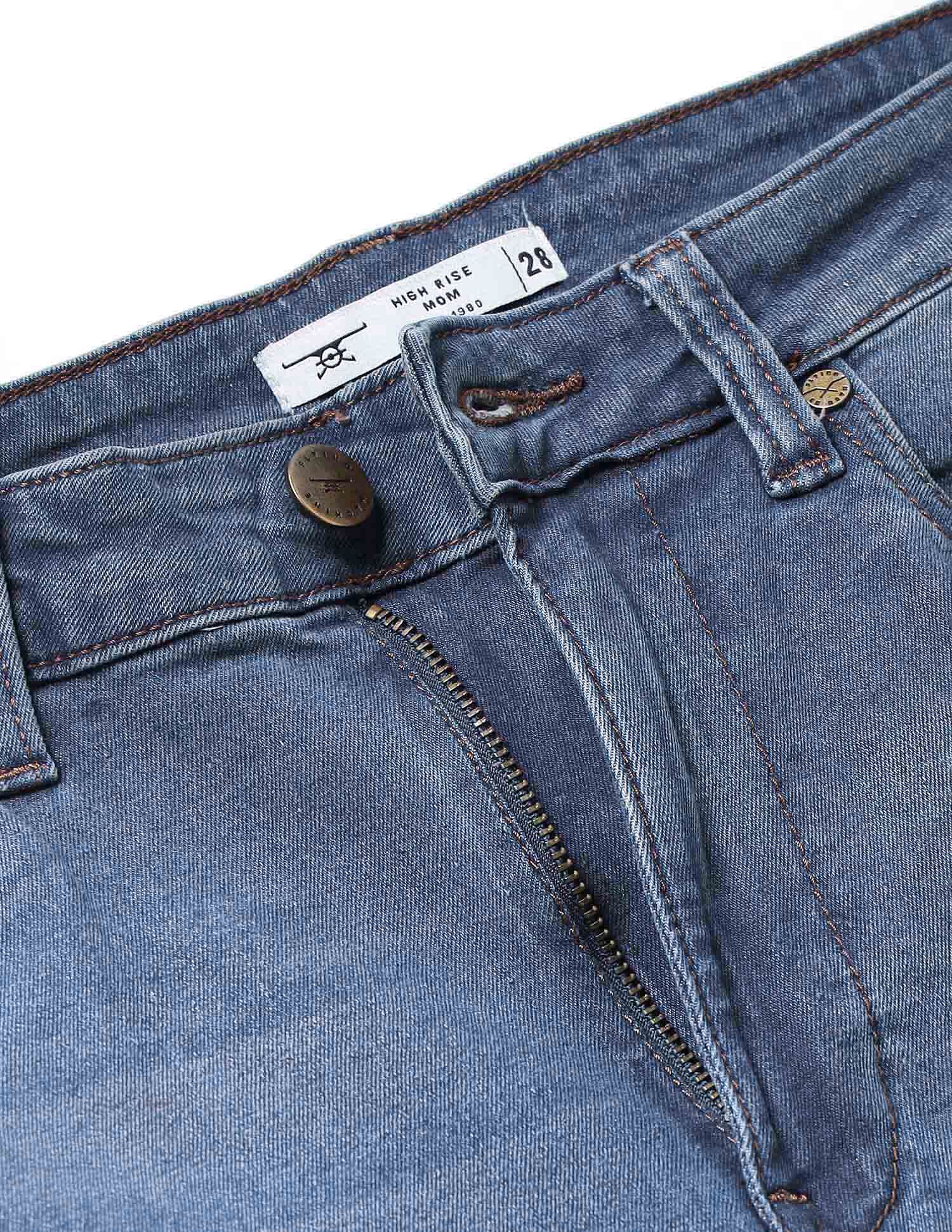 Flying Machine Women High Rise Mom Jeans