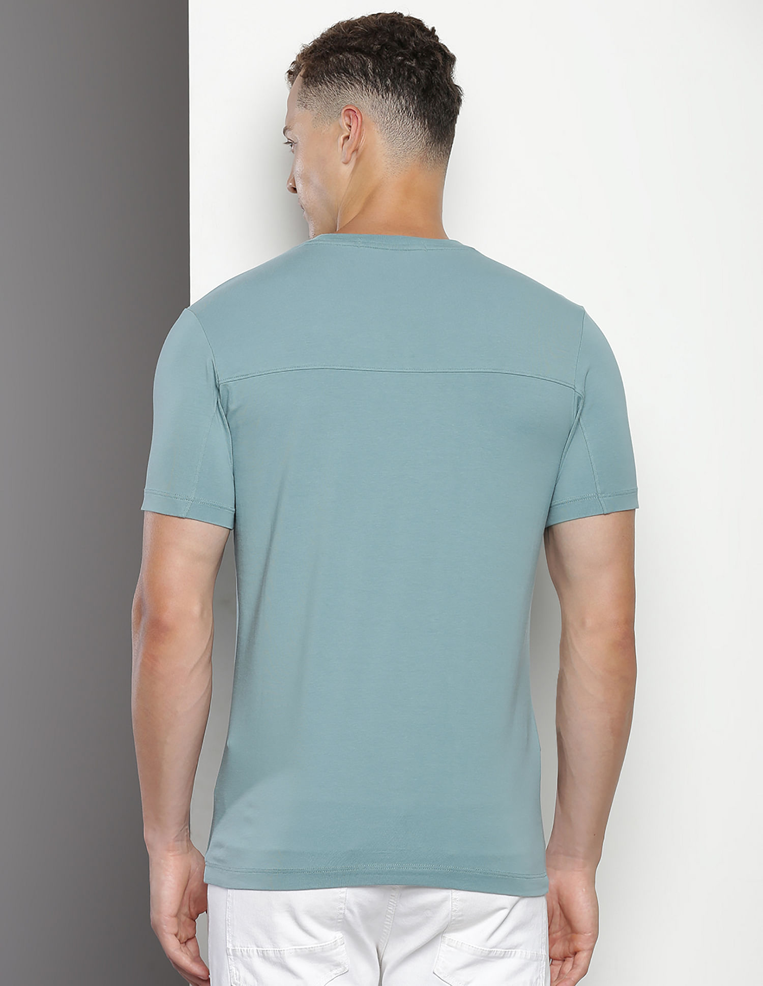 Calvin Klein Brand Embossed Institutional T-Shirt