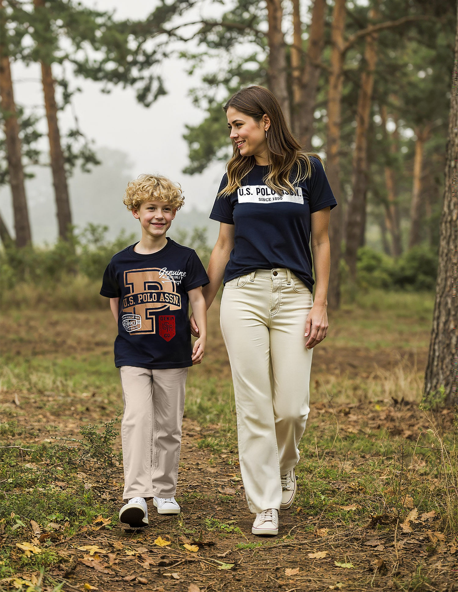 U.S. Polo Assn. Kids Boys Brand Print Regular Fit T-shirt