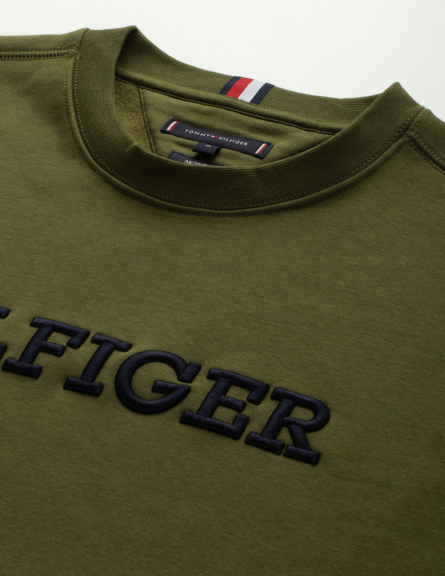 Tommy Hilfiger Crew Neck Embroidered Sweatshirt