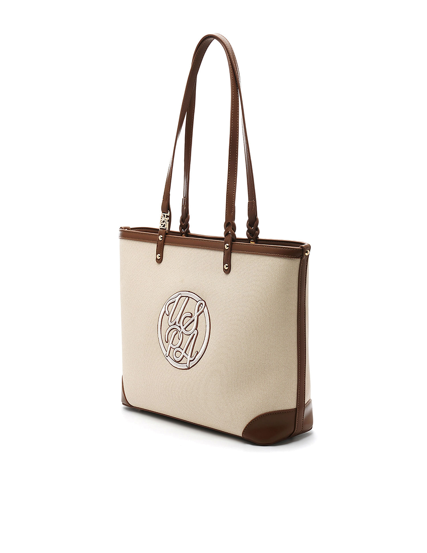U.S. Polo Assn. Ava Monogram Tote Bag