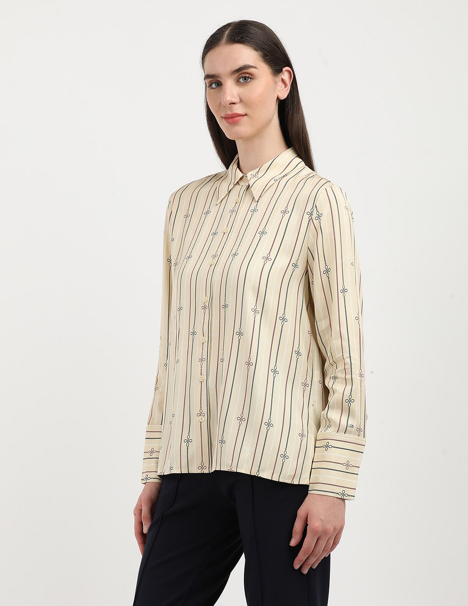 Tommy Hilfiger Regular Fit Vertical Striped Shirt