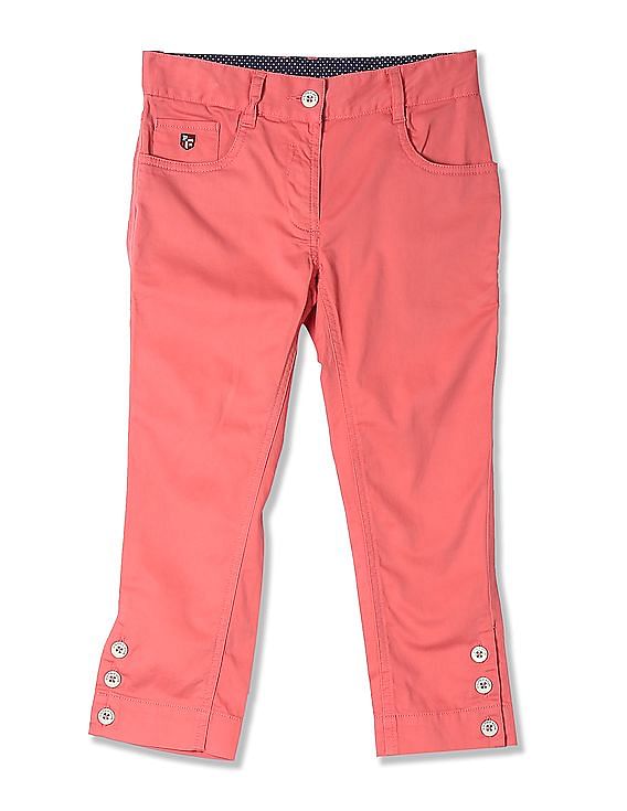 PICCOLA LUDO: pants for girls - Multicolor | Piccola Ludo pants  BS8WB023TES0664 online at GIGLIO.COM
