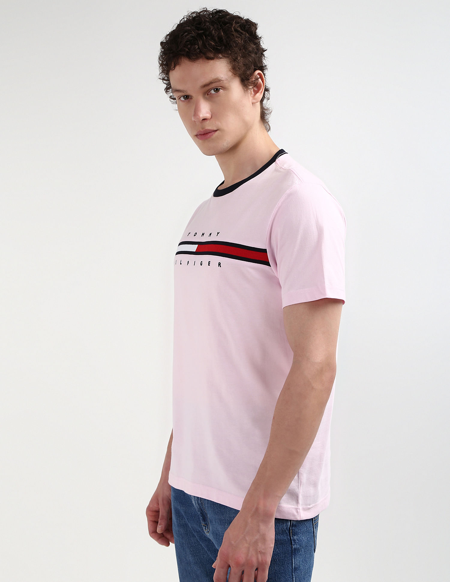 Tommy Hilfiger Horizontal Stripe Cotton Tino T-Shirt