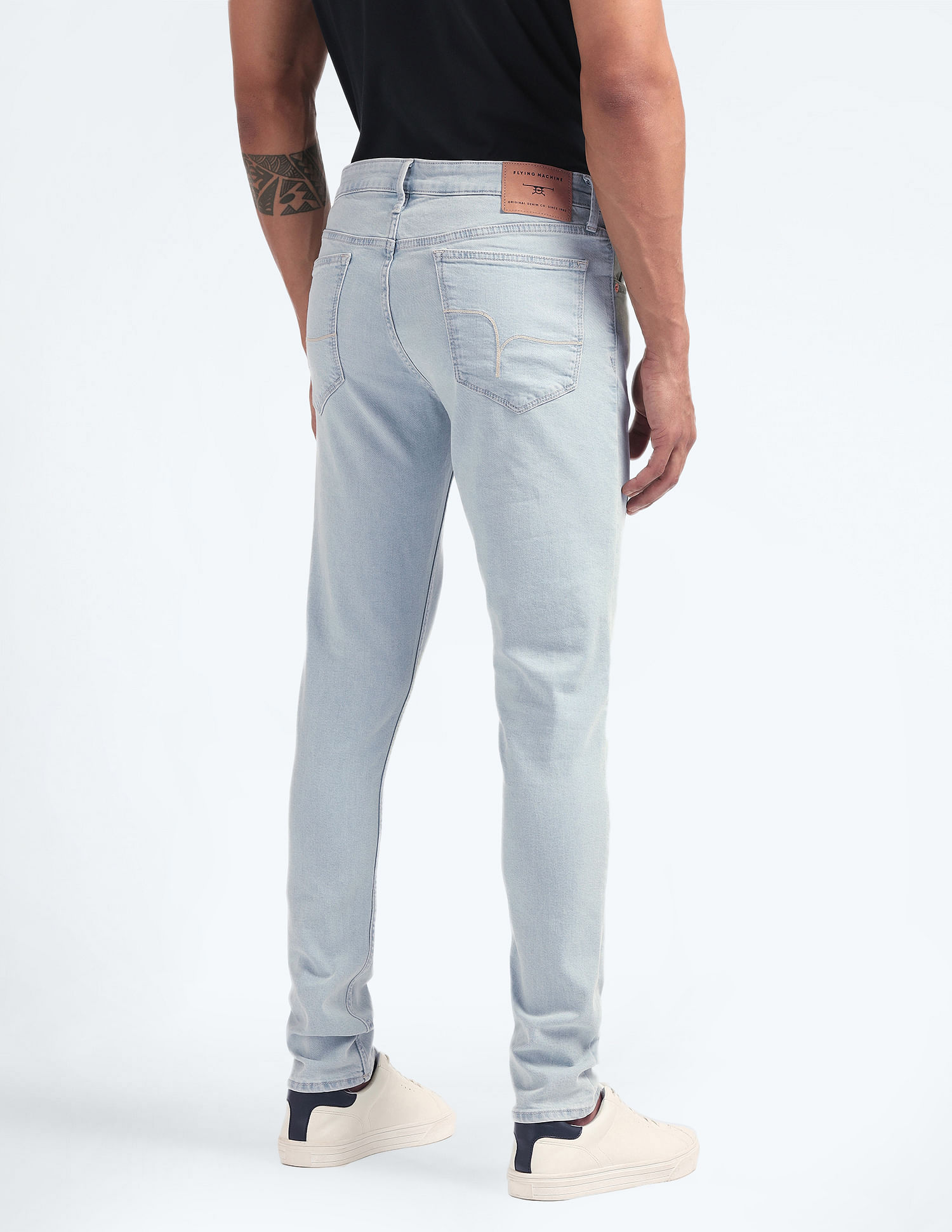 Flying Machine Jackson Super Skinny Fit Rinsed Jeans