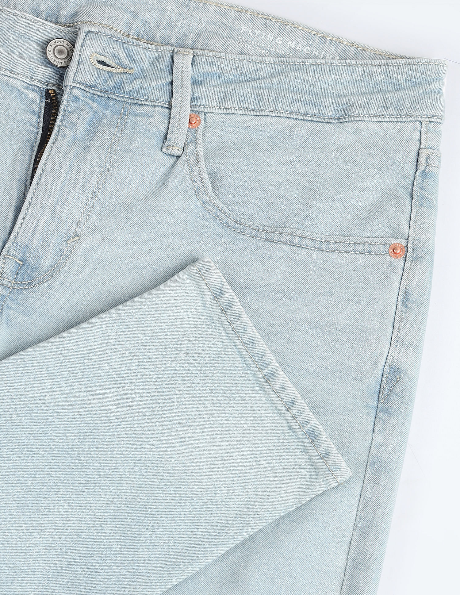 Flying Machine Jackson Super Skinny Fit Rinsed Jeans