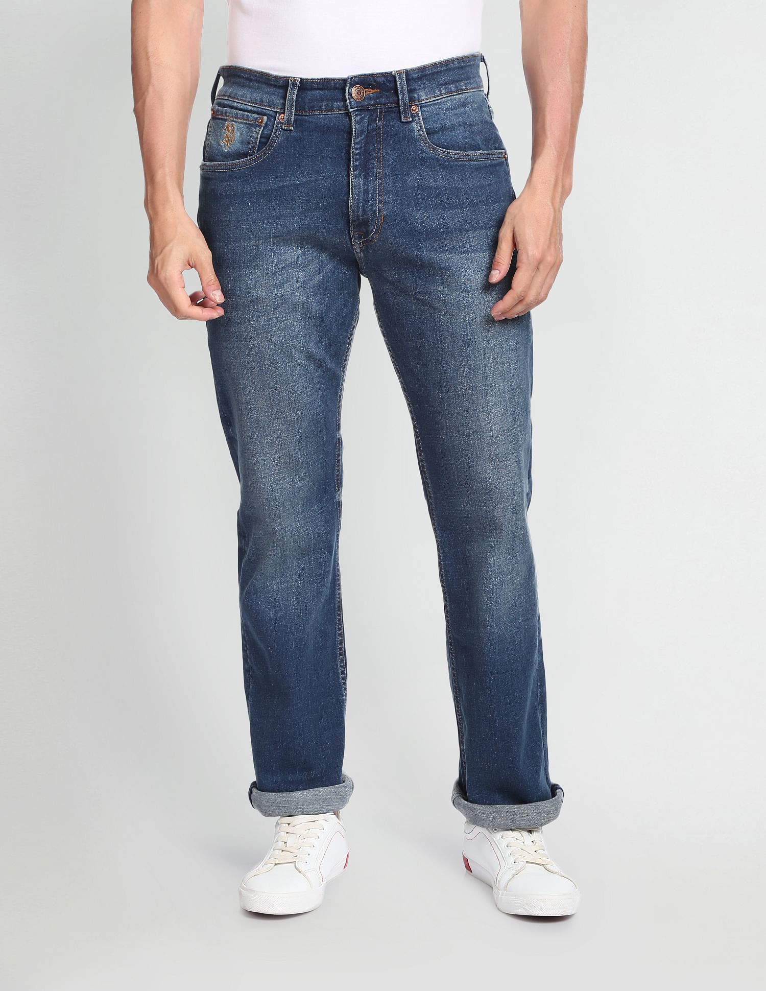 U.S. Polo Assn. Denim Co. Connor Bootcut Fit Blue Jeans