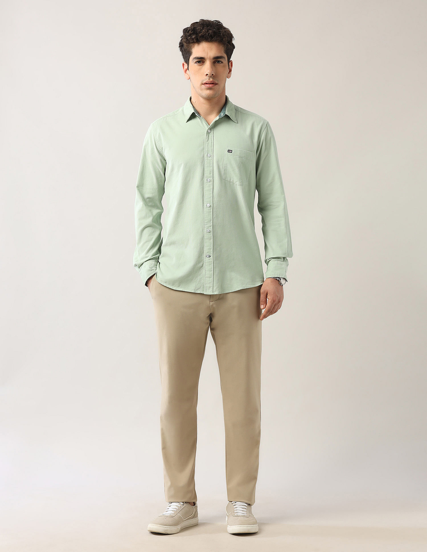 Arrow Sport Pure Cotton Corduroy Shirt