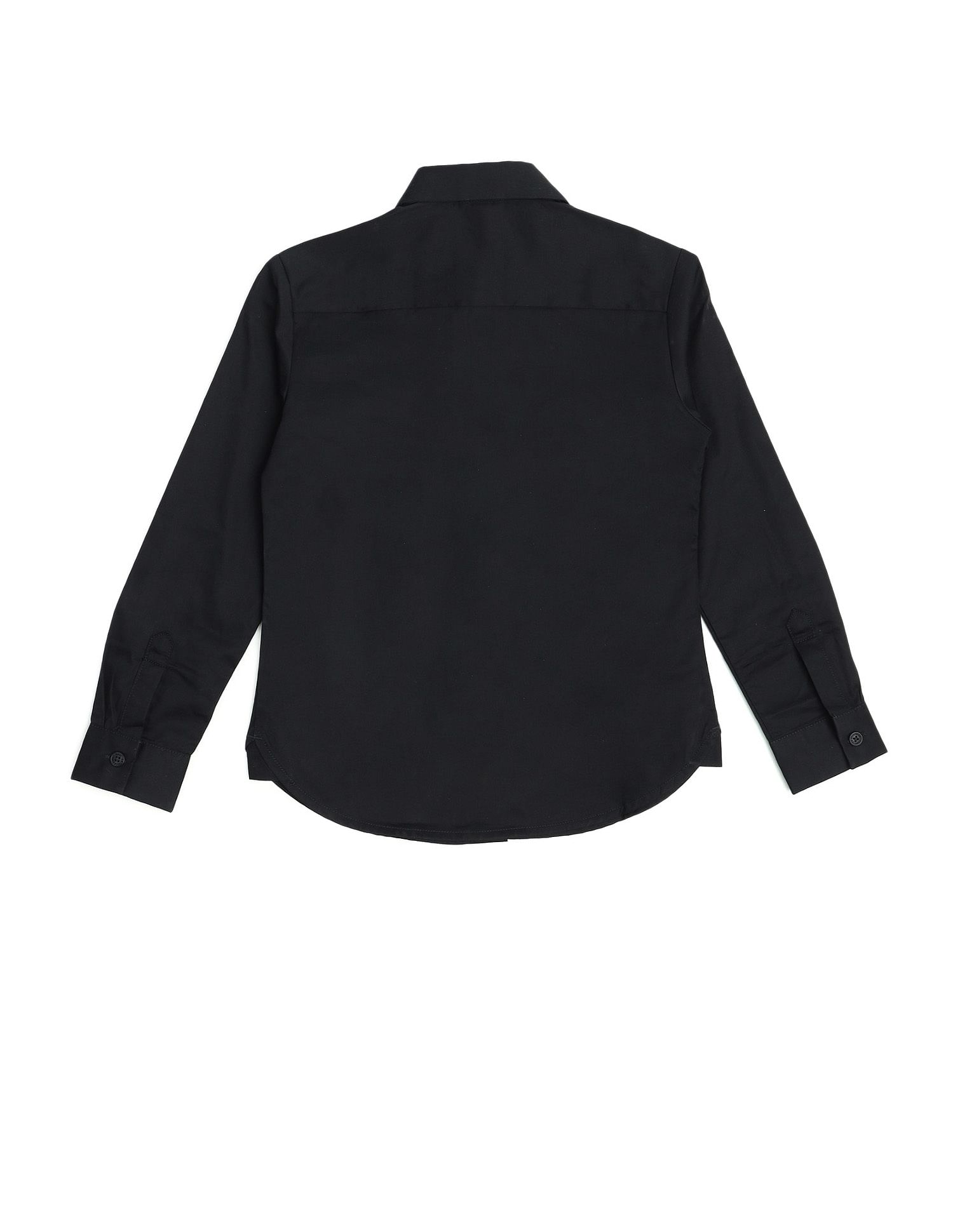 U.S. Polo Assn. Kids Boys Sateen Cotton Shirt