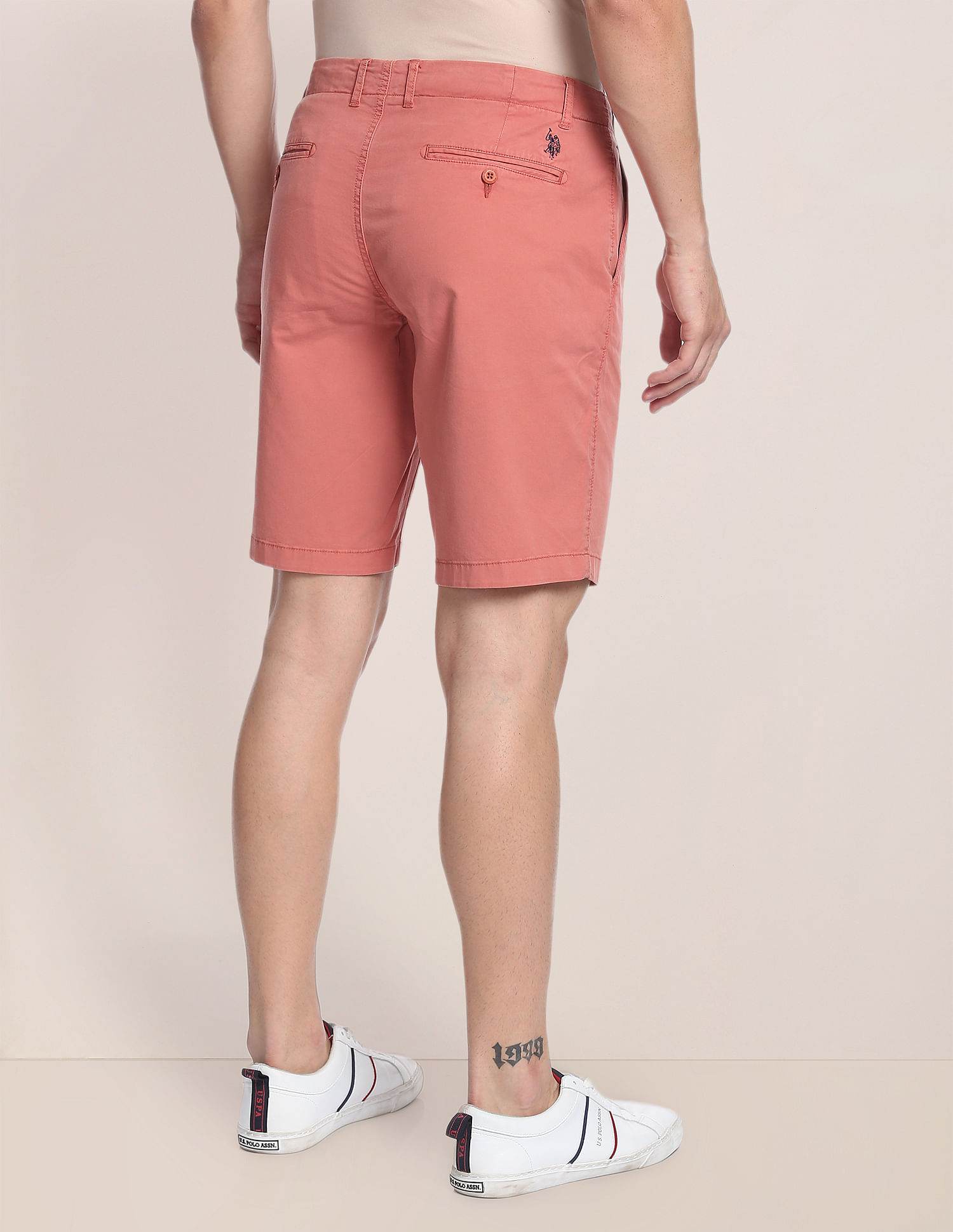 U.S. Polo Assn. Solid Slim Fit Shorts